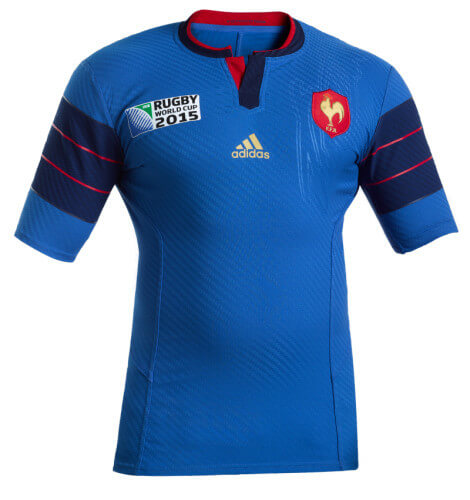 11 francia camiseta rugby